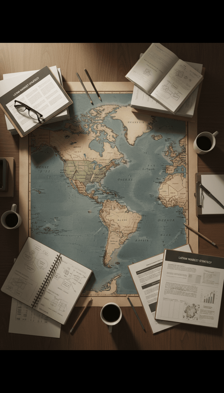 Strategic market planning and regional analysis documentation